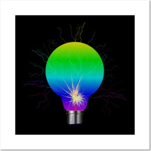 Lightbulb - Lamp - Graphic - Light Posters and Art